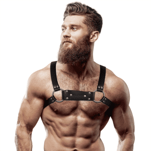 Men's Eco Leather Bulldog Chest Harness
