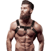 Mens Chest Harness Leather Fetish