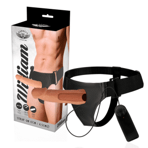 Hollow Strap-On with 4.5cm Vibrator