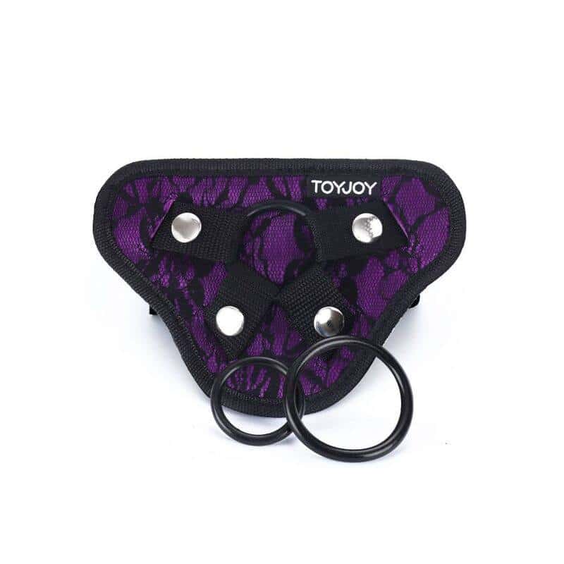 Arnês de Renda Roxo Get Real Arnês de Renda Roxo Get Real