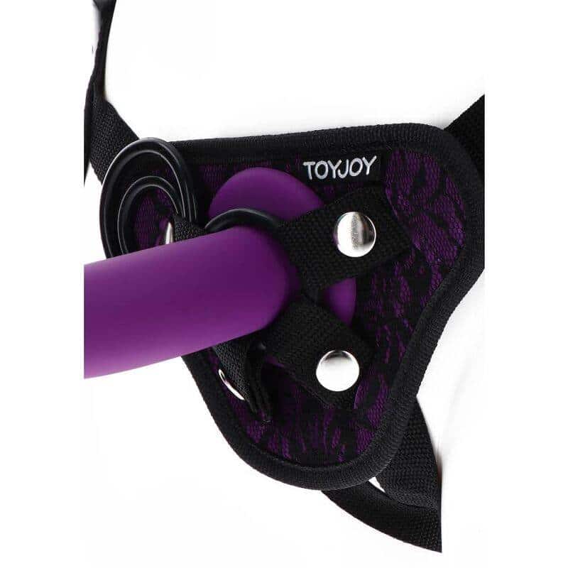 Arnês de Renda Roxo Get Real Arnês de Renda Roxo Get Real
