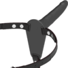 Black Silicone Bondage Harness for Beginners