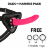 Deltaclub Toys Harness with 17cm Silicone Dong