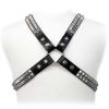 Studded Leather Harness for BDSM