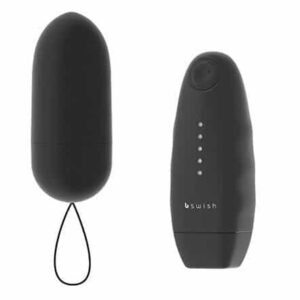 B Swish BNAUGHTY Classic Black Remote Toy