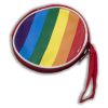 ROUND PURSE WITH RAINBOW FLAG - LGBT Pride