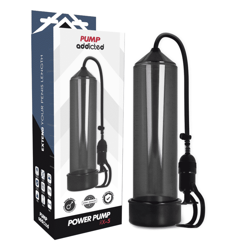 Black RX5 ERECTION Pump - Pump Addicted