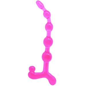 Baile Rosado Bolas Anal Ergonómicas