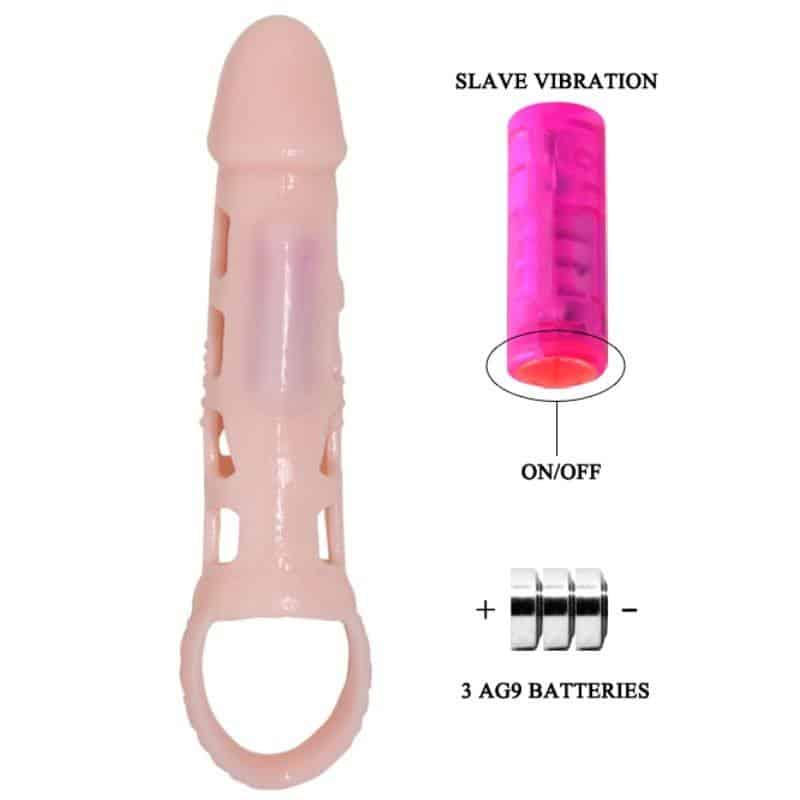 Baile - Extensor Peniano 13.5cm com Alça e Vibração Baile - Extensor Peniano 13.5cm com Alça e Vibração