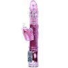 Baile - ROTATING RECHARGEABLE VIBRATOR WITH THROBBING BUTTERFLY