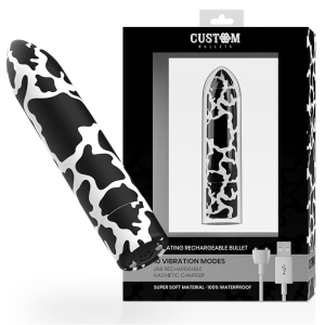 Rechargeable Vibrator Custom Bullets Cow 10 Modes