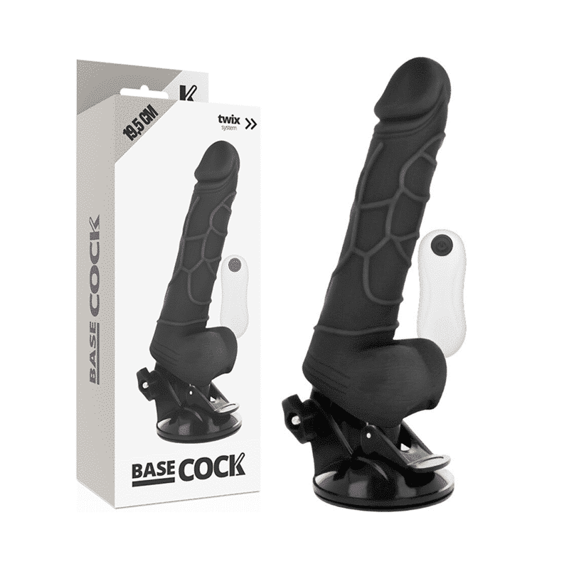 Basecock Remote Control Vibrator with Testicles