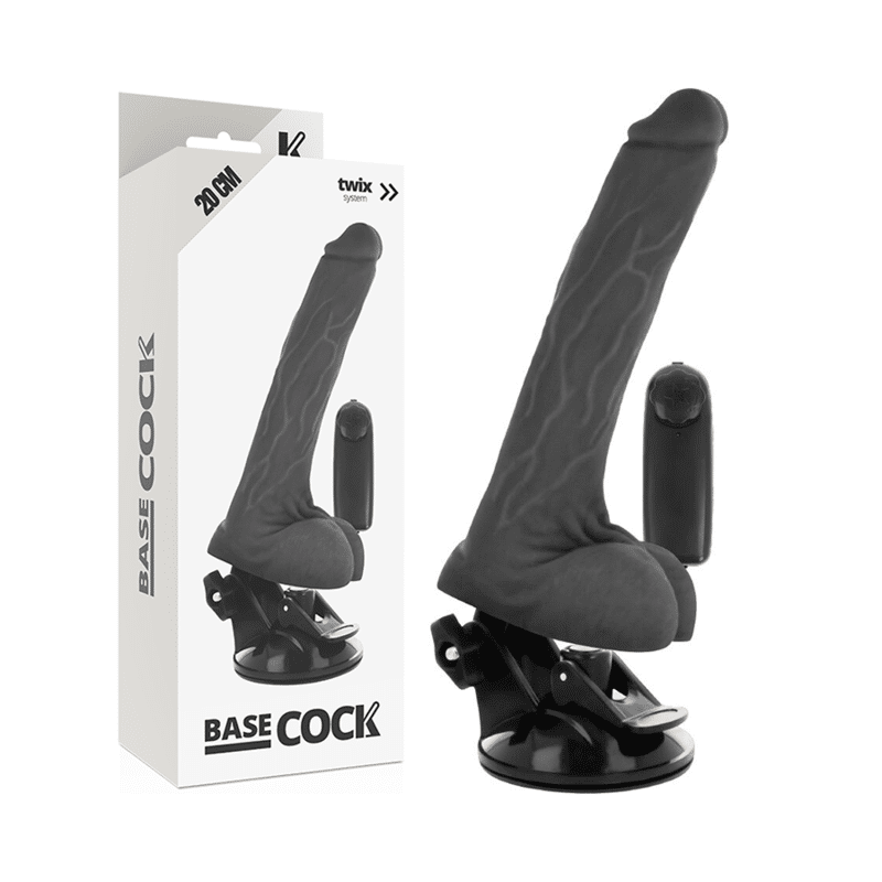 Basecock Remote Control Black Vibrator