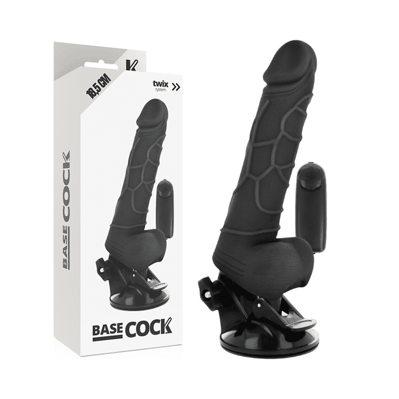 Basecock Remote Control Black Vibrator
