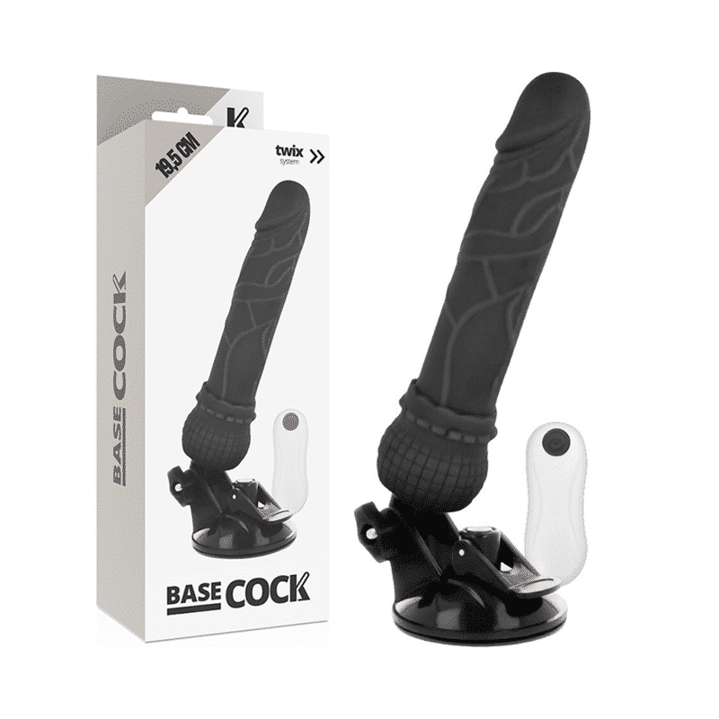 Basecock Remote Control Black Vibrator