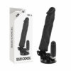 Basecock Remote Control Black Vibrator 4cm Diameter