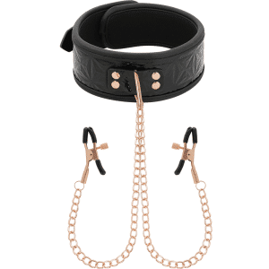 Begme - Collar de Esclavitud con Pinzas de Pecho