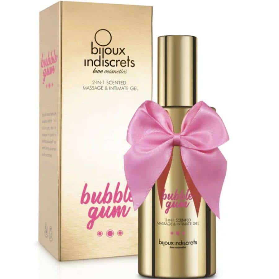 Bijoux - GEL ÍNTIMO E DE MASSAGEM COM AROMA A CHICLETE 100 ML