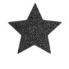 Bijoux Black Star Nipple Covers with Flash