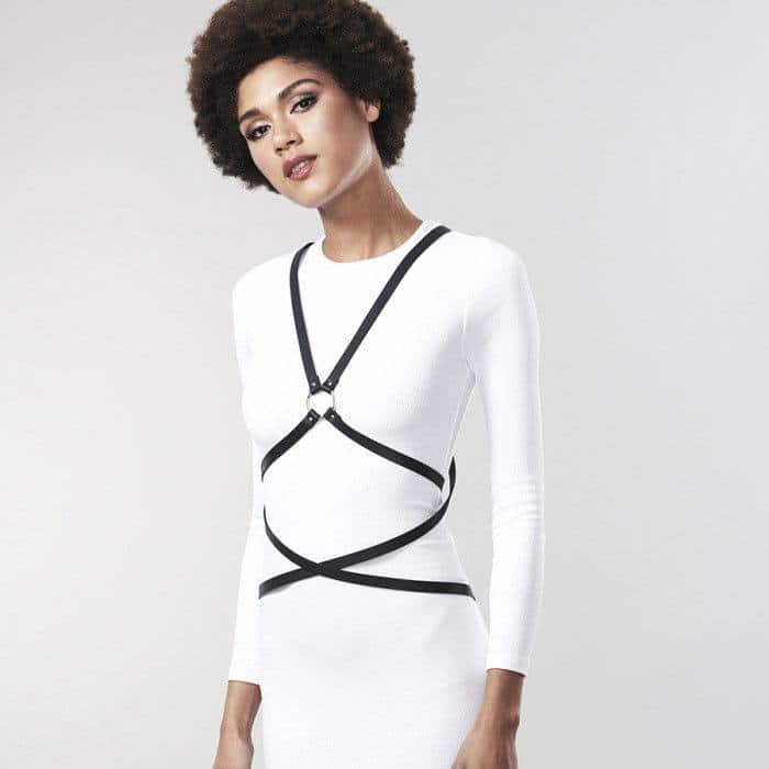 Bijoux Indiscrets MAZE - Arnês Multiusos Preto Bijoux Indiscrets MAZE - Arnês Multiusos Preto