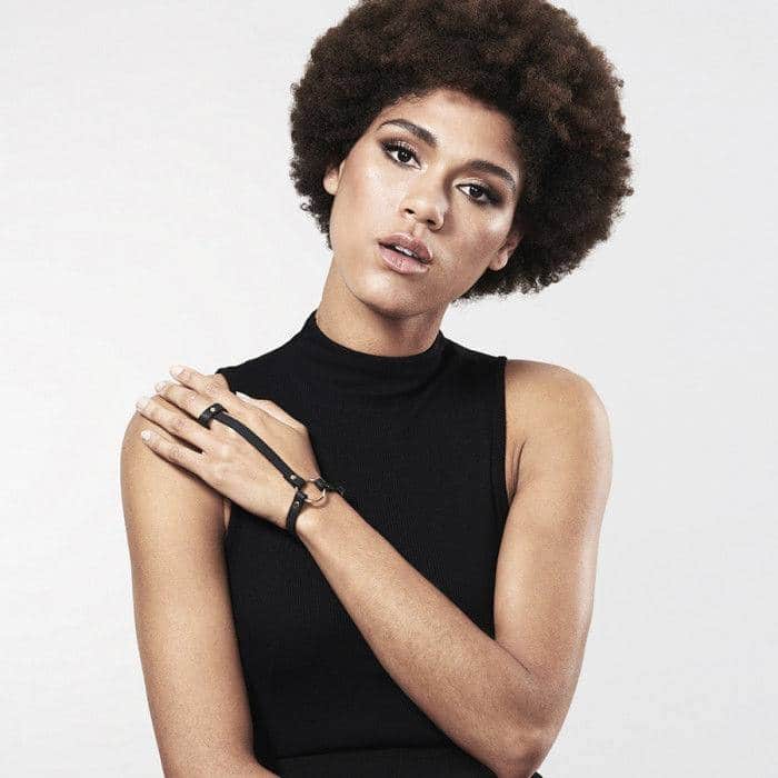 Bijoux Indiscrets MAZE Wrist Strap Black Bijoux Indiscrets MAZE Wrist Strap Black