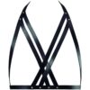 Bijoux Indiscrets MAZE - SOUTIEN COM CORREIAS EM PRETO