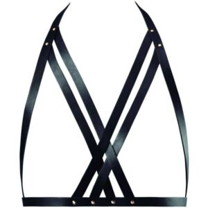 Bijoux Indiscrets MAZE - Black BRA WITH StrapS