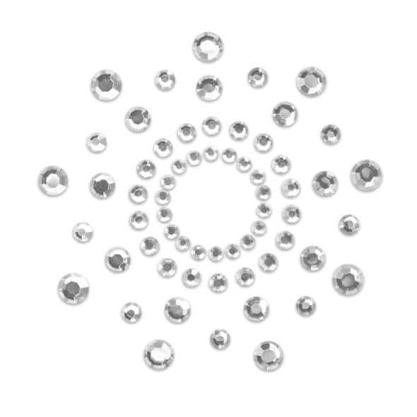 Sensual MIMI SILVER body decor