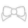 Bijoux Mimi Capas Mamilos Bow Prata