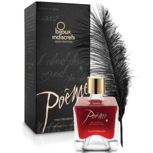 Bijoux Edible Body Paint 50g Wild Strawberry