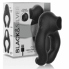 Silicone Vibrating Ring by Black&Silver