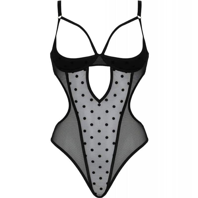 Passion Marina Black Bodysuit L/XL Passion Marina Black Bodysuit L/XL