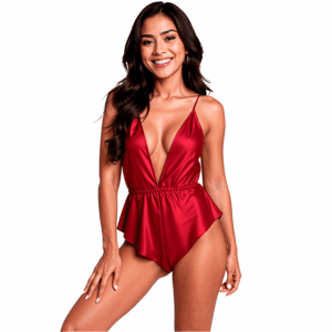 Passion SENSIE Burgundy Bodysuit