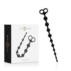 Intense Jaiden Black Anal Bead Toy