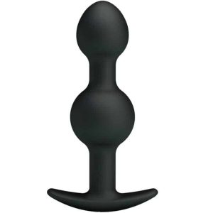 Black Anal Stimulation Balls by Pretty Love