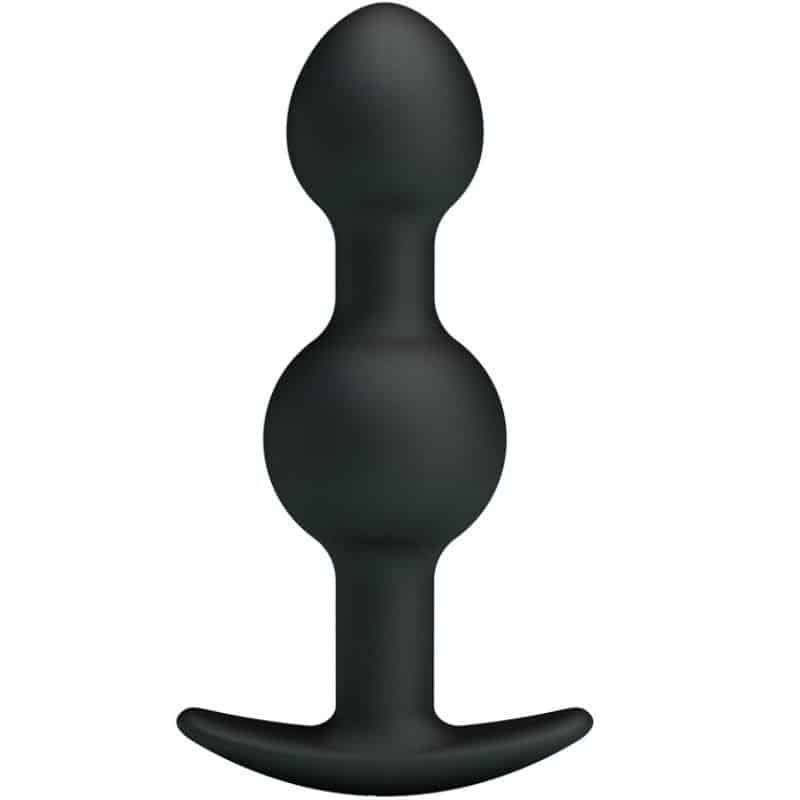 Black Anal Stimulation Balls by Pretty Love