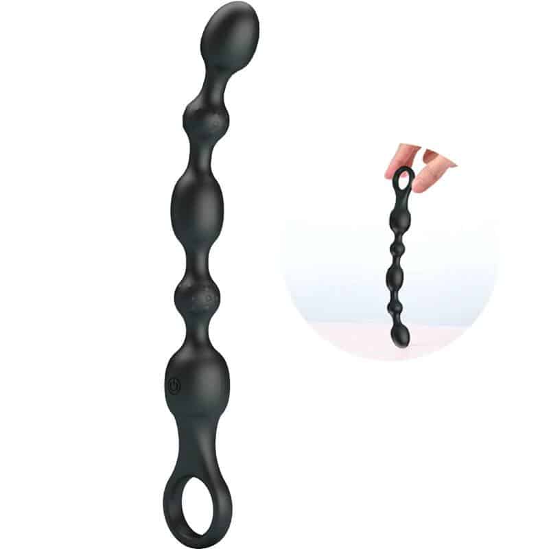 Silicone Anal Beads 10 Vib Pretty Love