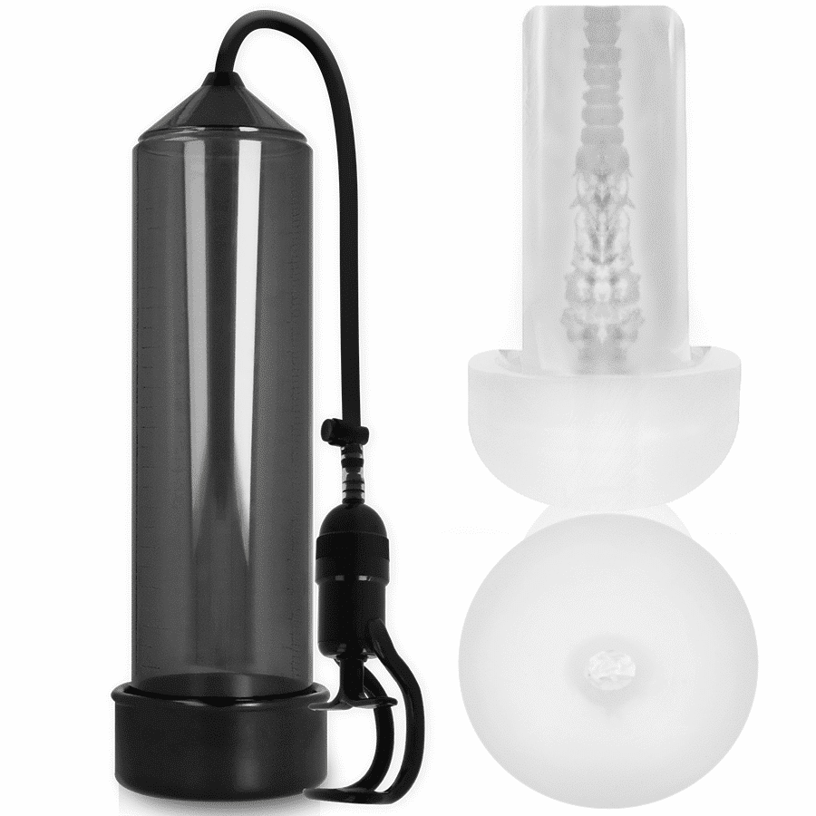 RX5 Black Pump with Masturbator Attachment