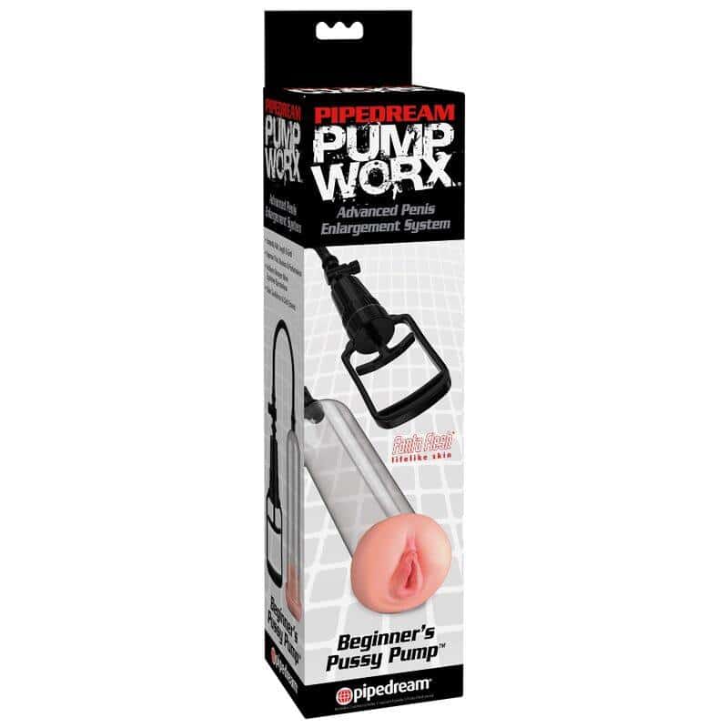 Bomba Worx Pénis Expansor com Vagina Realista Bomba Worx Pénis Expansor com Vagina Realista