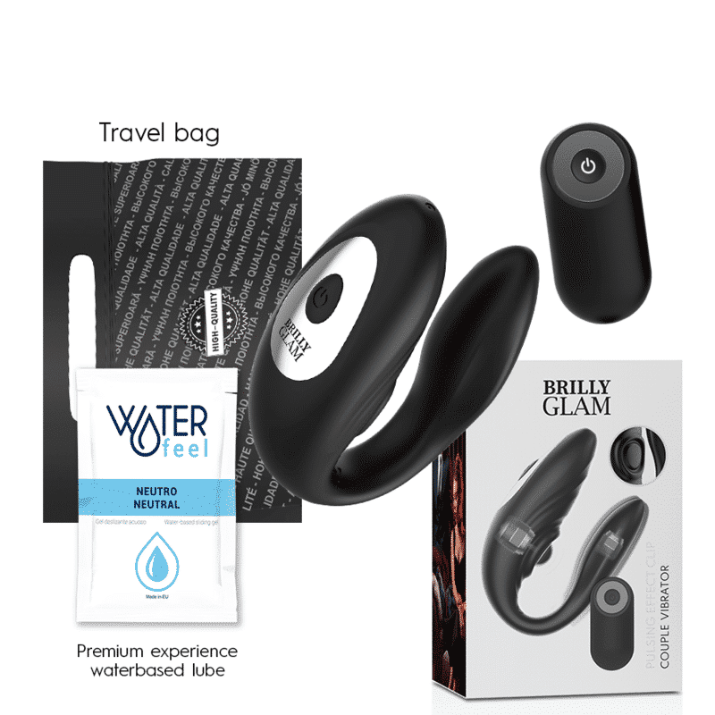 Brilly Glam Remote Control Vibrating Couple Toy
