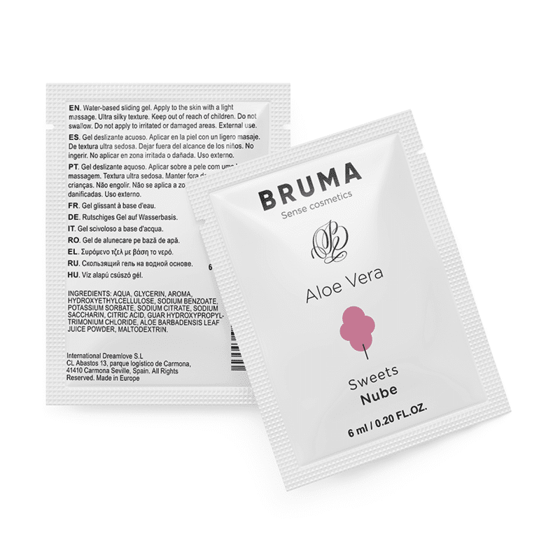 Bruma Sweets Flavor Aloe Vera Glide Gel