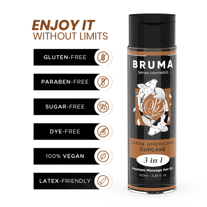 Bruma - Massagem Óleo Calor Cupcake 100ml