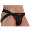 Burn - 005 Black JOCKStrap FOR MEN Size M