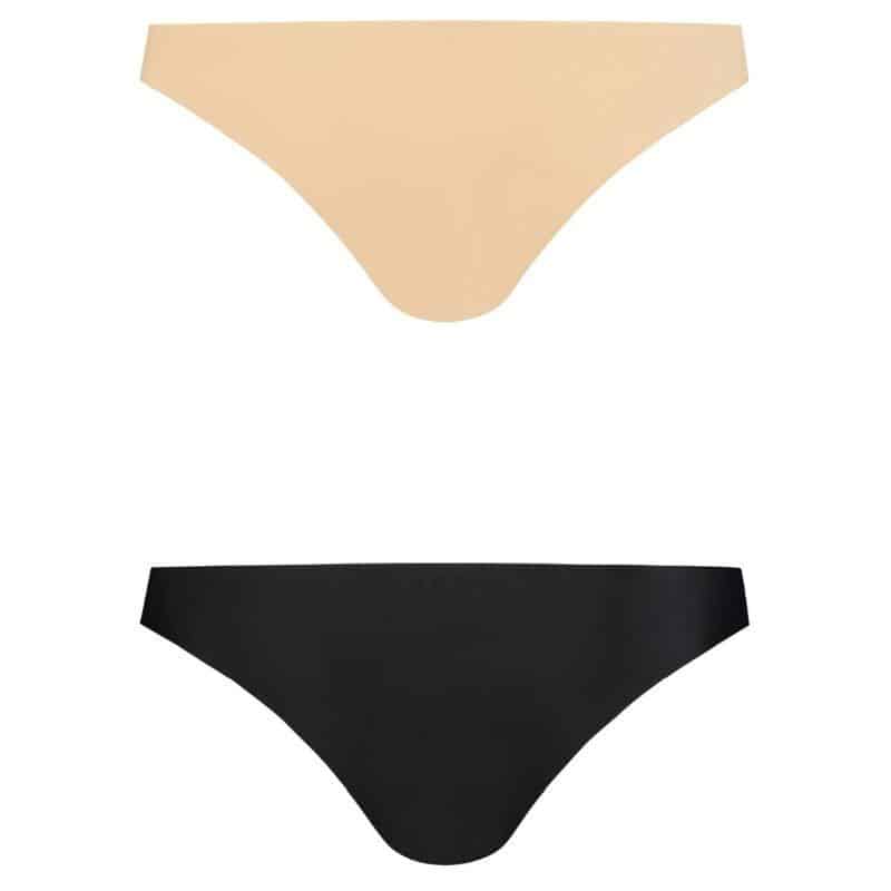 Bye Bra Pack 2 Seamless Brazilian Panties Size S Bye Bra Pack 2 Seamless Brazilian Panties Size S