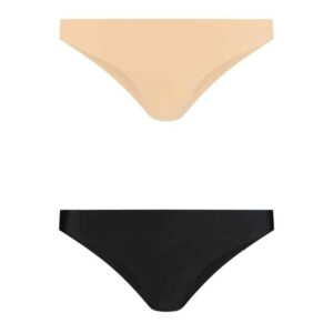 Bye Bra Pack: 2 Seamless Brazilian Panties M