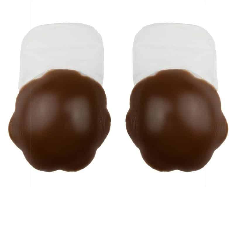 Bye Bra Chest Enhancer Silicone Brown Bye Bra Chest Enhancer Silicone Brown
