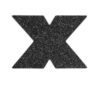 Black NIPPLE COVERS FLASH CROSS - Bijoux Indiscrets