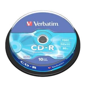 Verbatim CD-R 700MB 52x Tarrina 10US