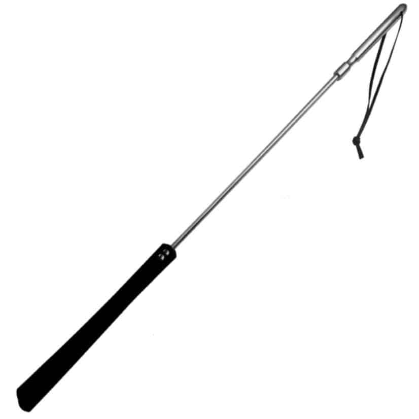 CHICOTE DE Metal 70CM - COURO ORIGINAL Metal Hard