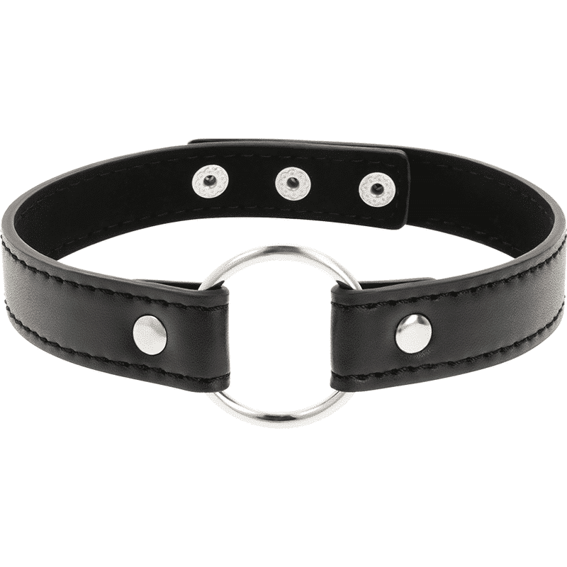 COLAR DE COURO VEGANO Coquette Chic Desire - ACESSÓRIO FEMININO COLAR DE COURO VEGANO Coquette Chic Desire - ACESSÓRIO FEMININO